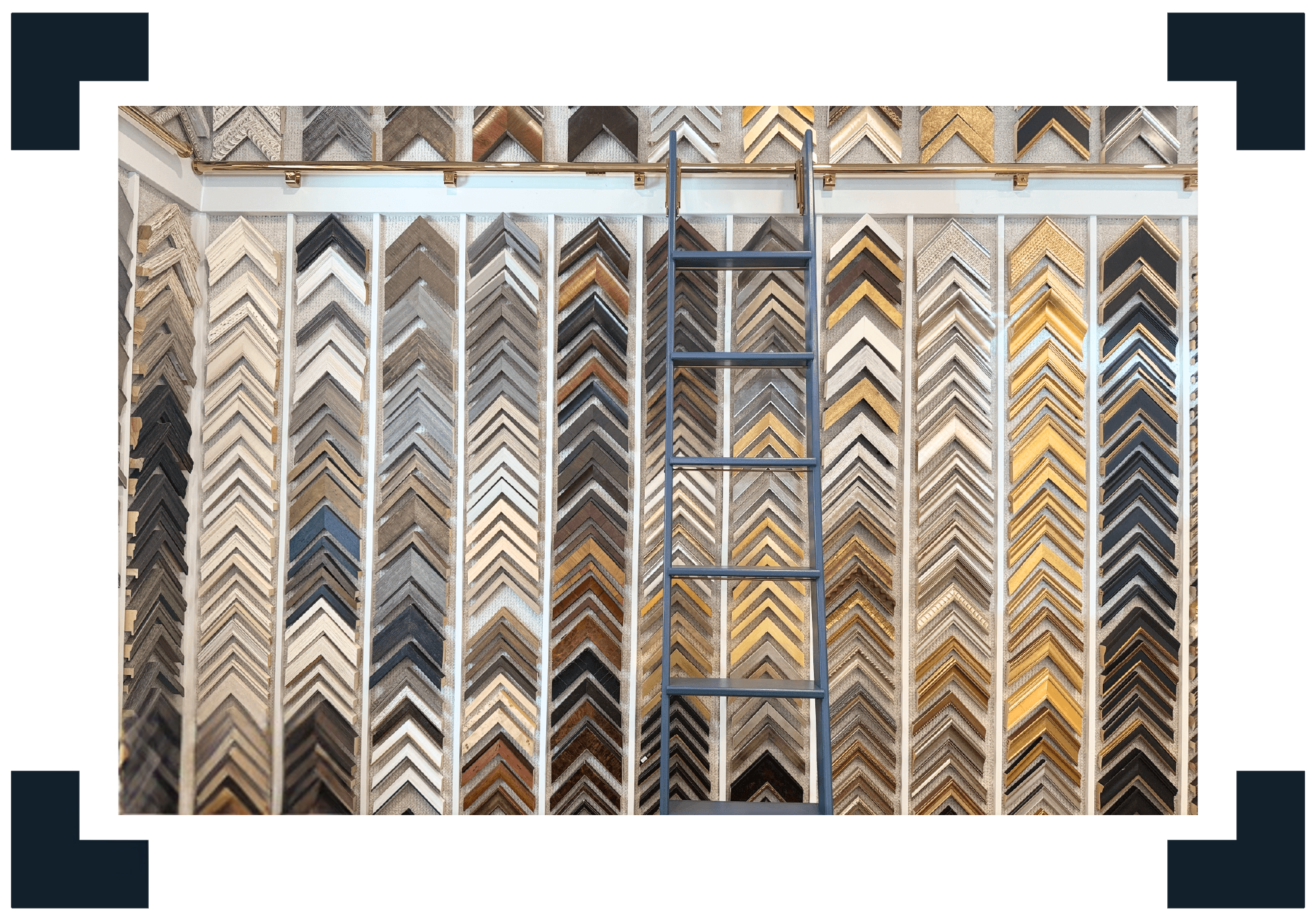 wall of frame samples
