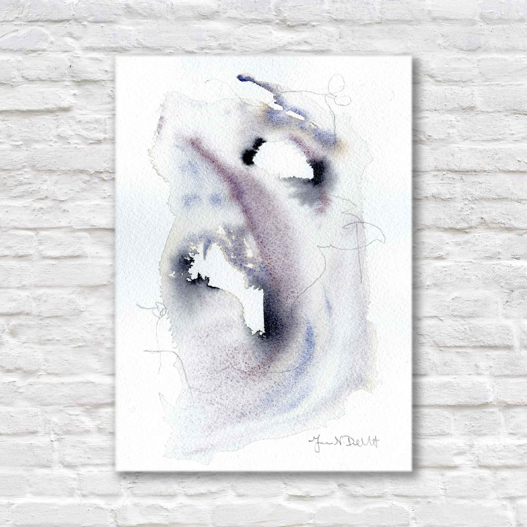 original watercolors capture. the soft shimmer and abstract elegance of Lowcountry Carolina oysters.