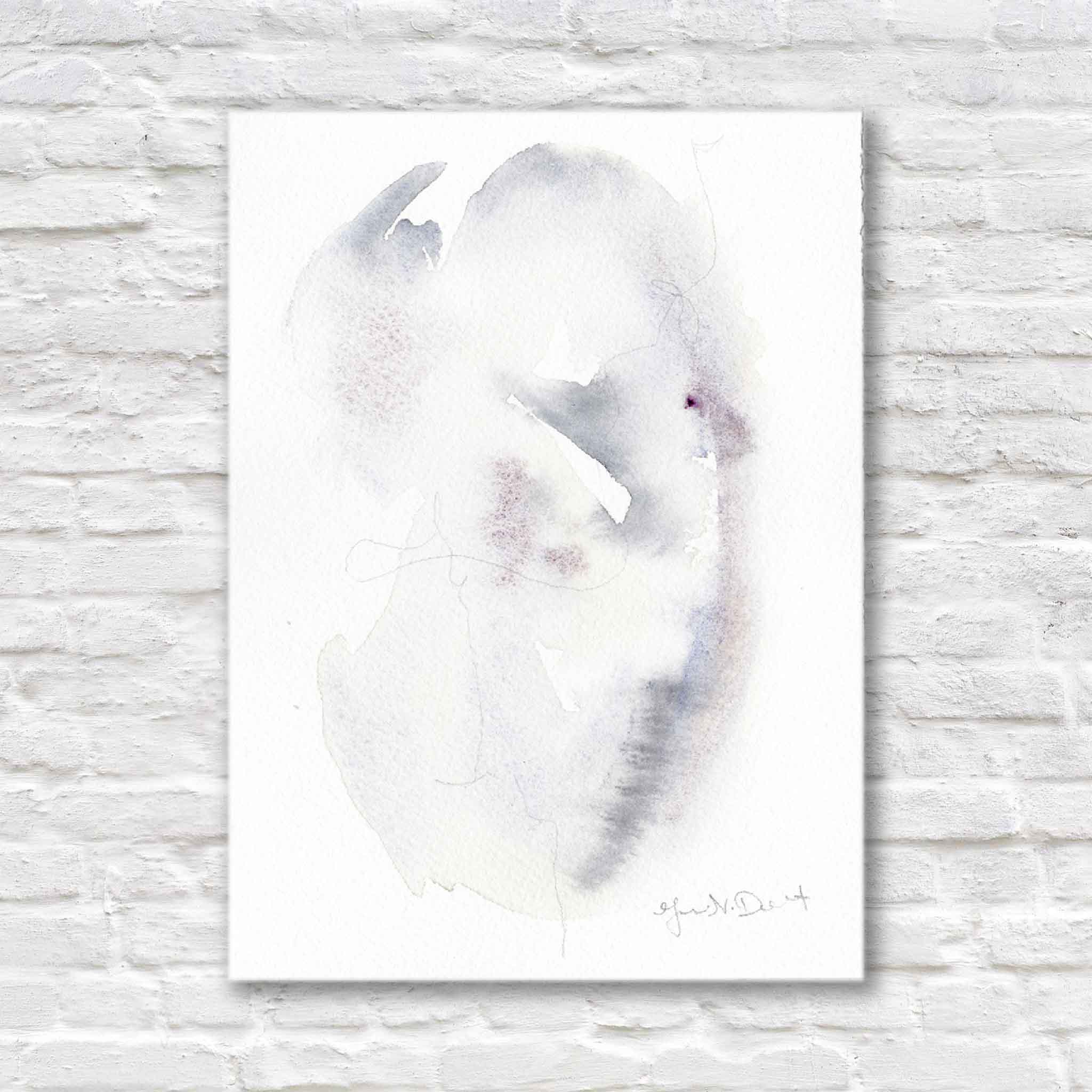 original watercolors capture. the soft shimmer and abstract elegance of Lowcountry Carolina oysters.
