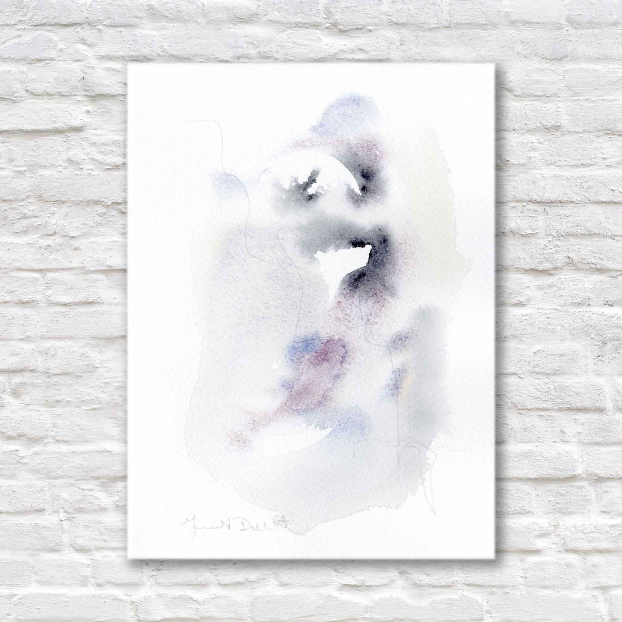 original watercolors capture. the soft shimmer and abstract elegance of Lowcountry Carolina oysters.