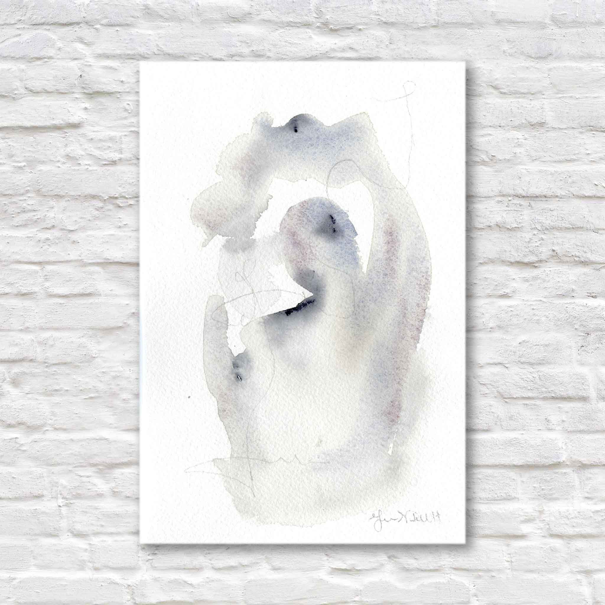 original watercolors capture. the soft shimmer and abstract elegance of Lowcountry Carolina oysters.