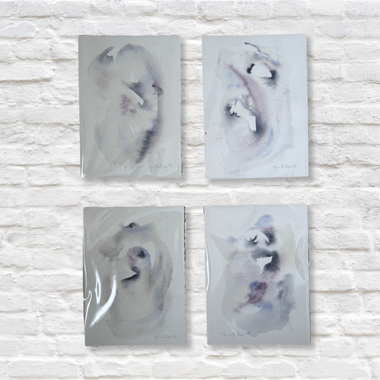 Gray Man Gallery_oyster shell watercolor artwork