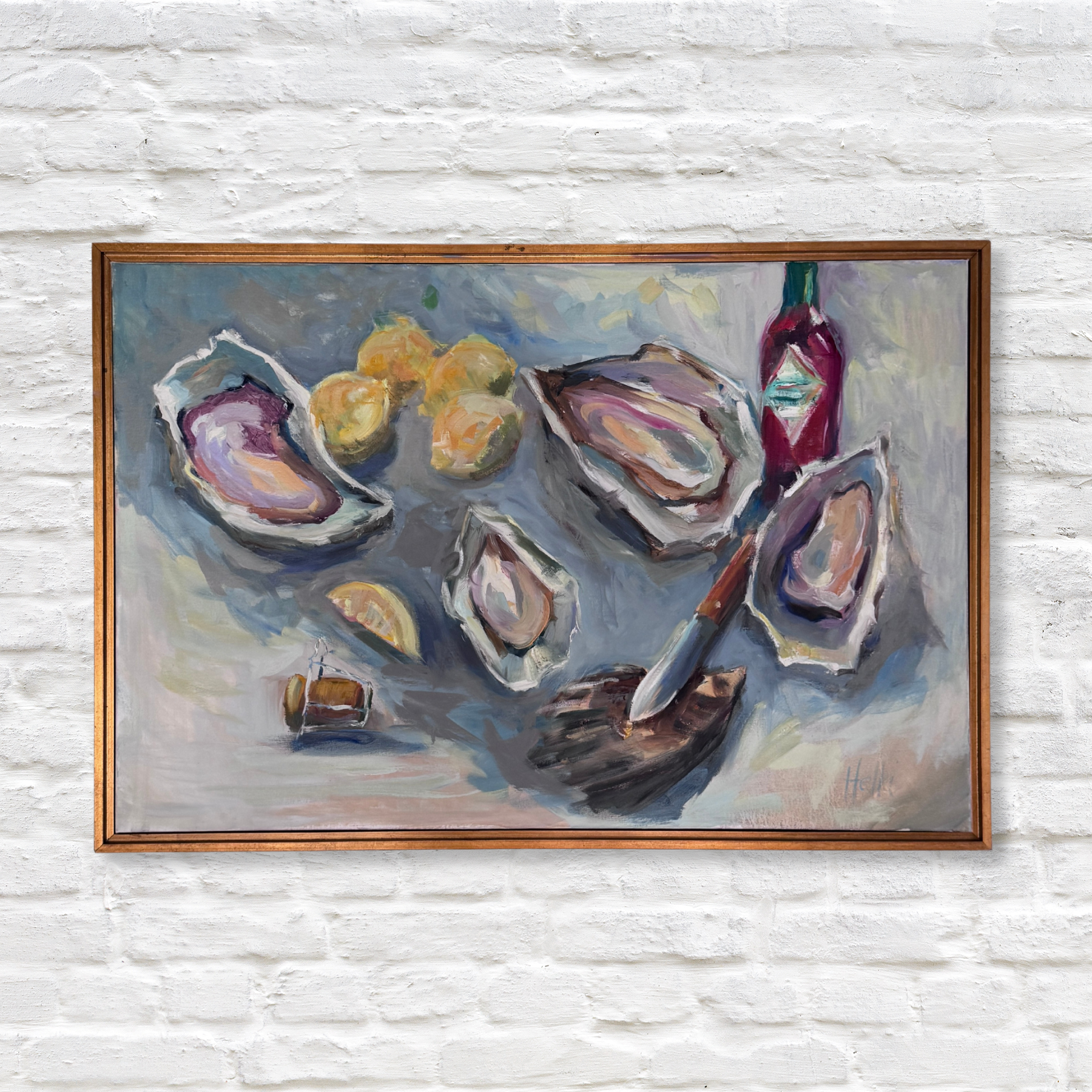 Gray Man Gallery_lowcountry feast oil painting