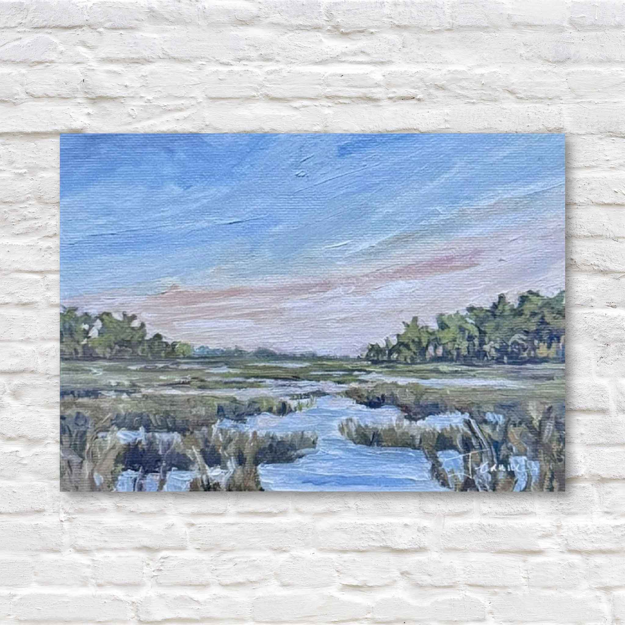  a set of five beautifully illustrated notecards by Lowcountry artist Jeanne O’Neal. Each 5½" × 4¼" card is blank inside and comes with a matching envelope