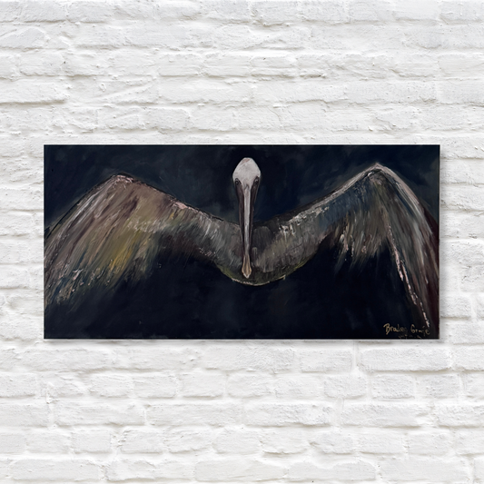 Gray Man Gallery_pelican oil painting