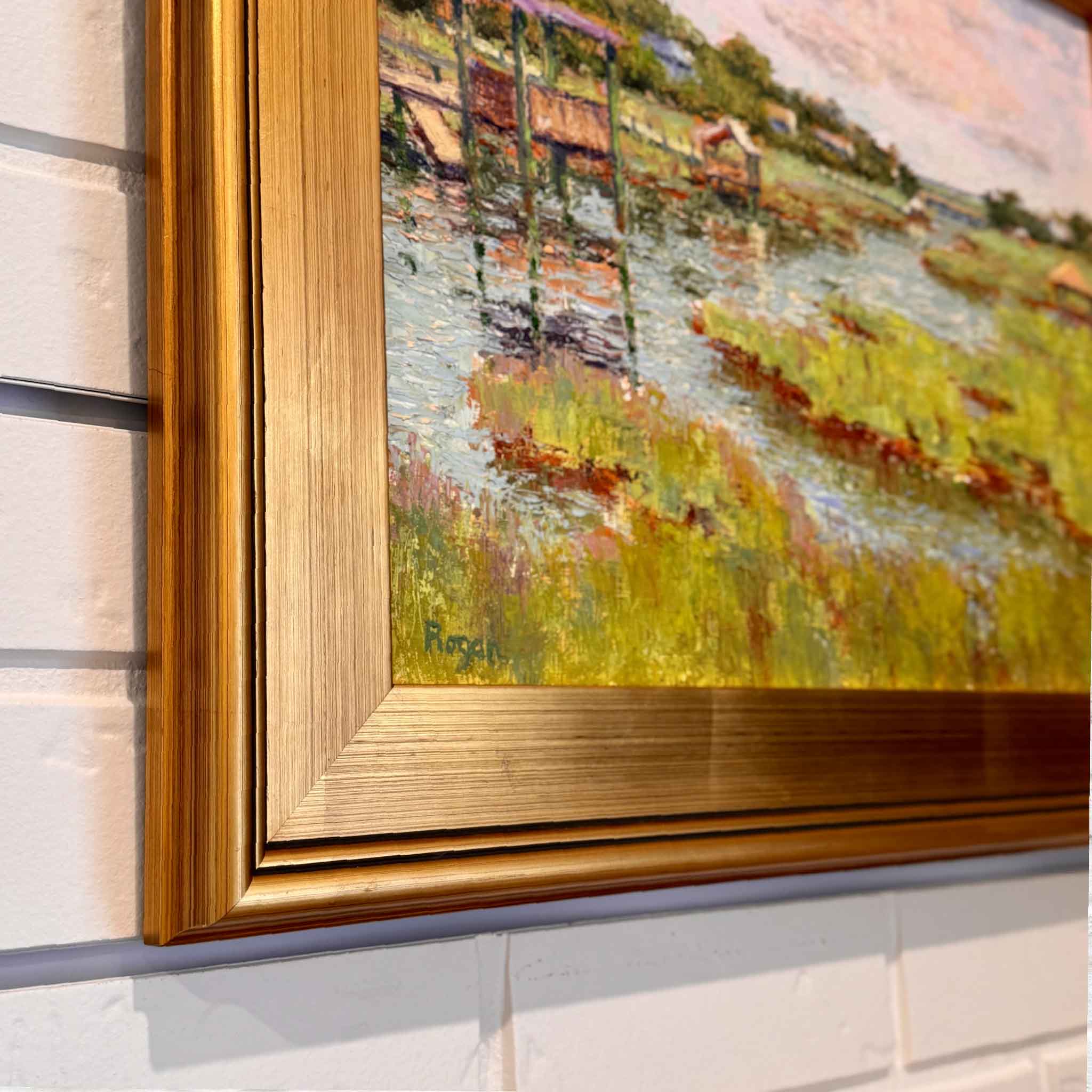 Pawleys Island marsh painting by local artist in South Carolina