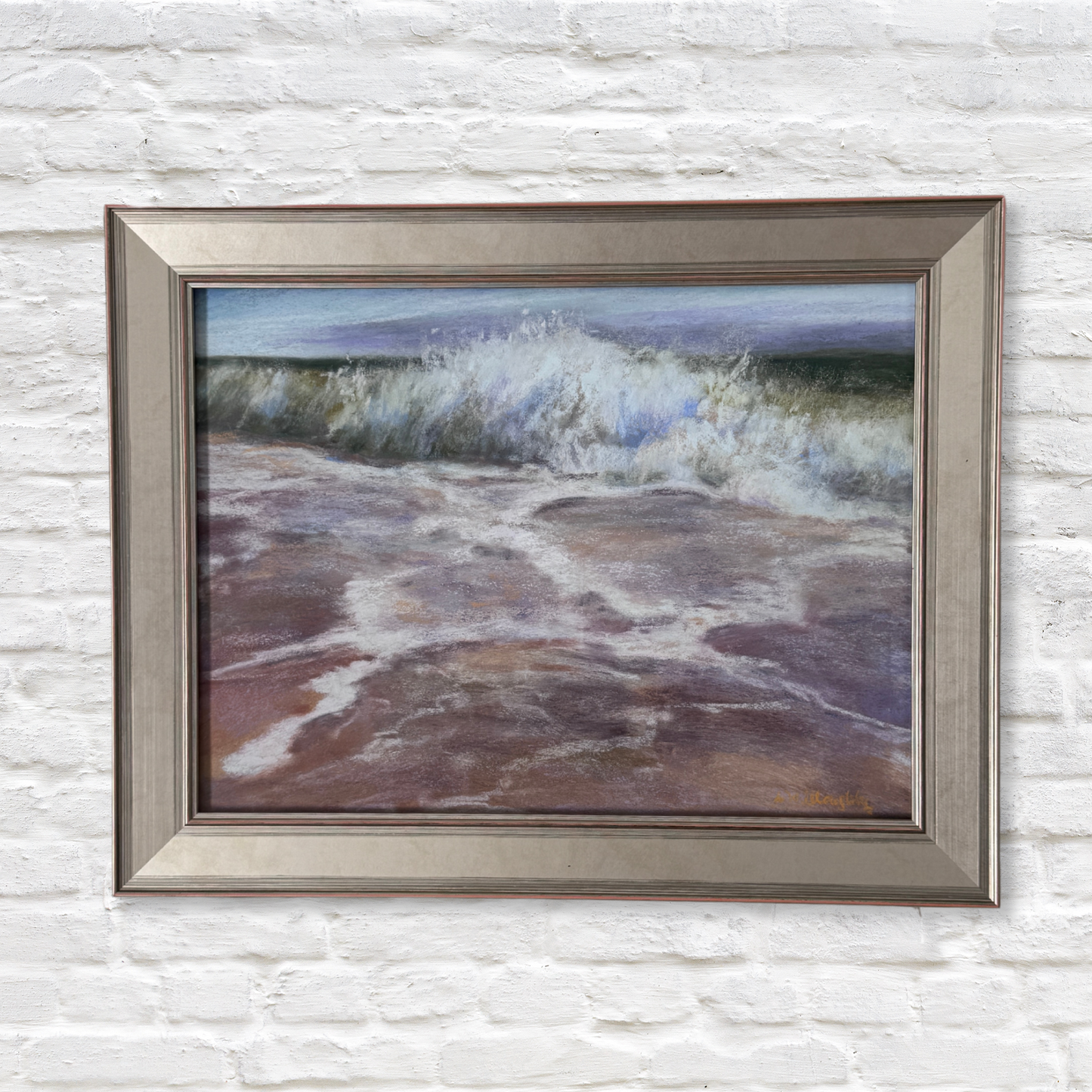 Gray Man Gallery_ocean pastel artwork