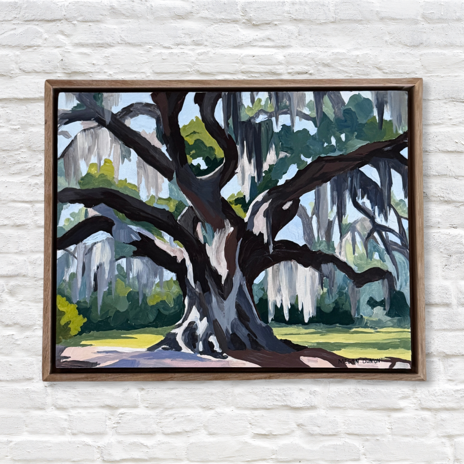 Gray Man Gallery_live oak gouache