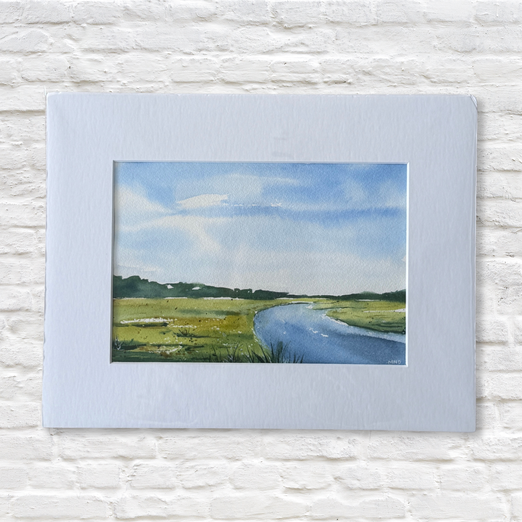 Gray Man Gallery_Pawleys Marh watercolor painting