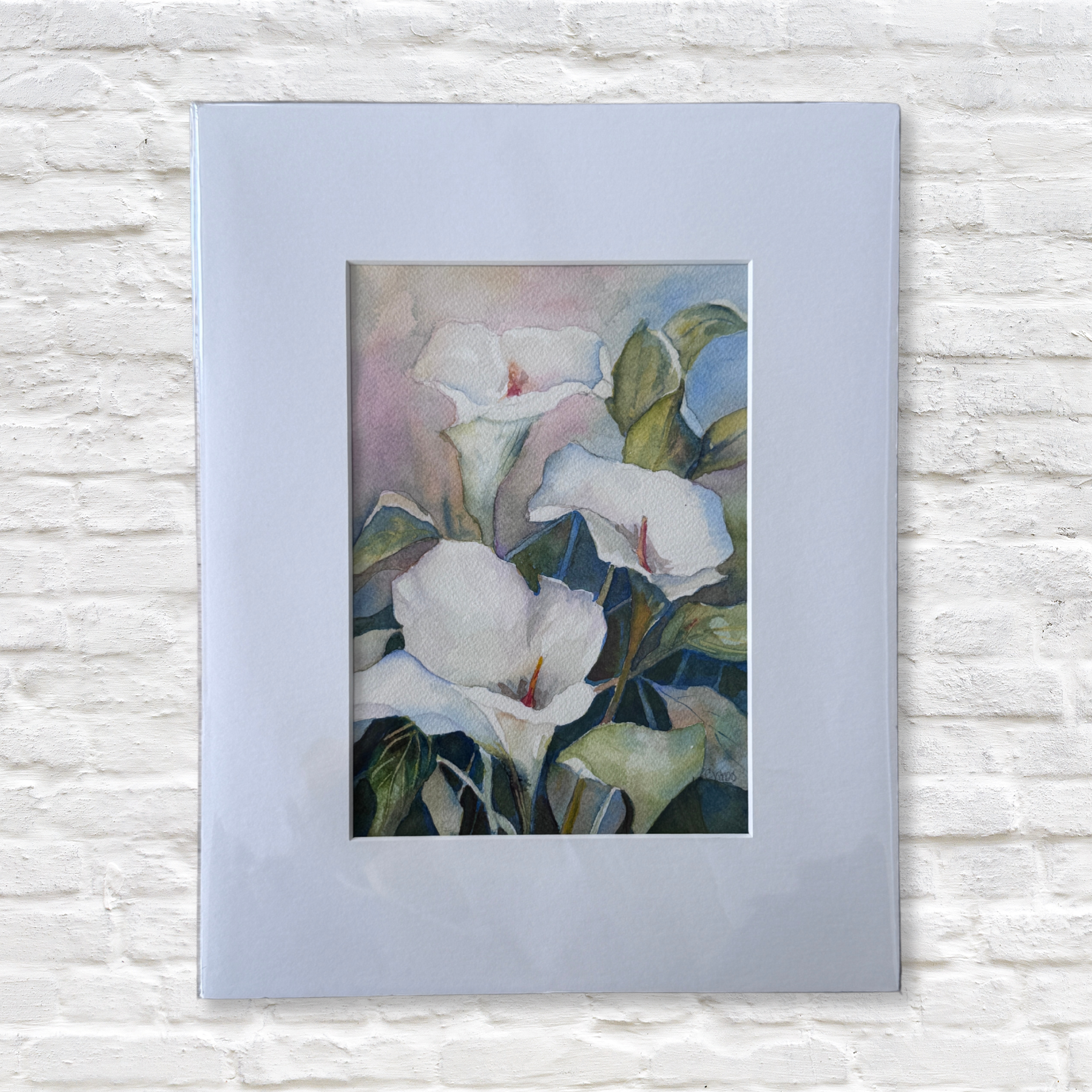 Gray Man Gallery_Blooms watercolor painting