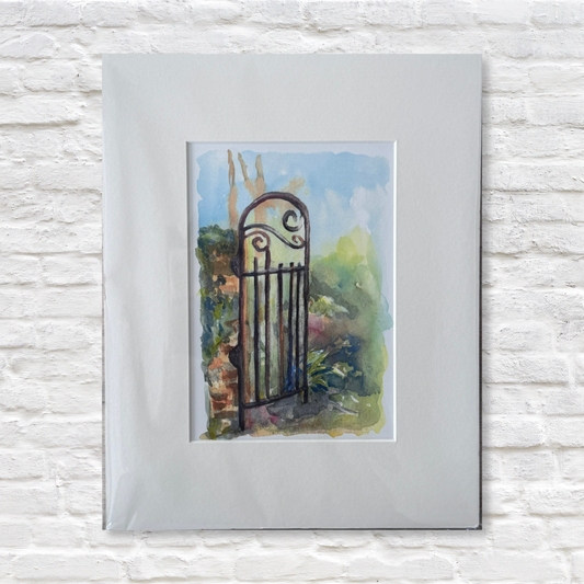 Gray Man Gallery_brookgreen garden gate artwork