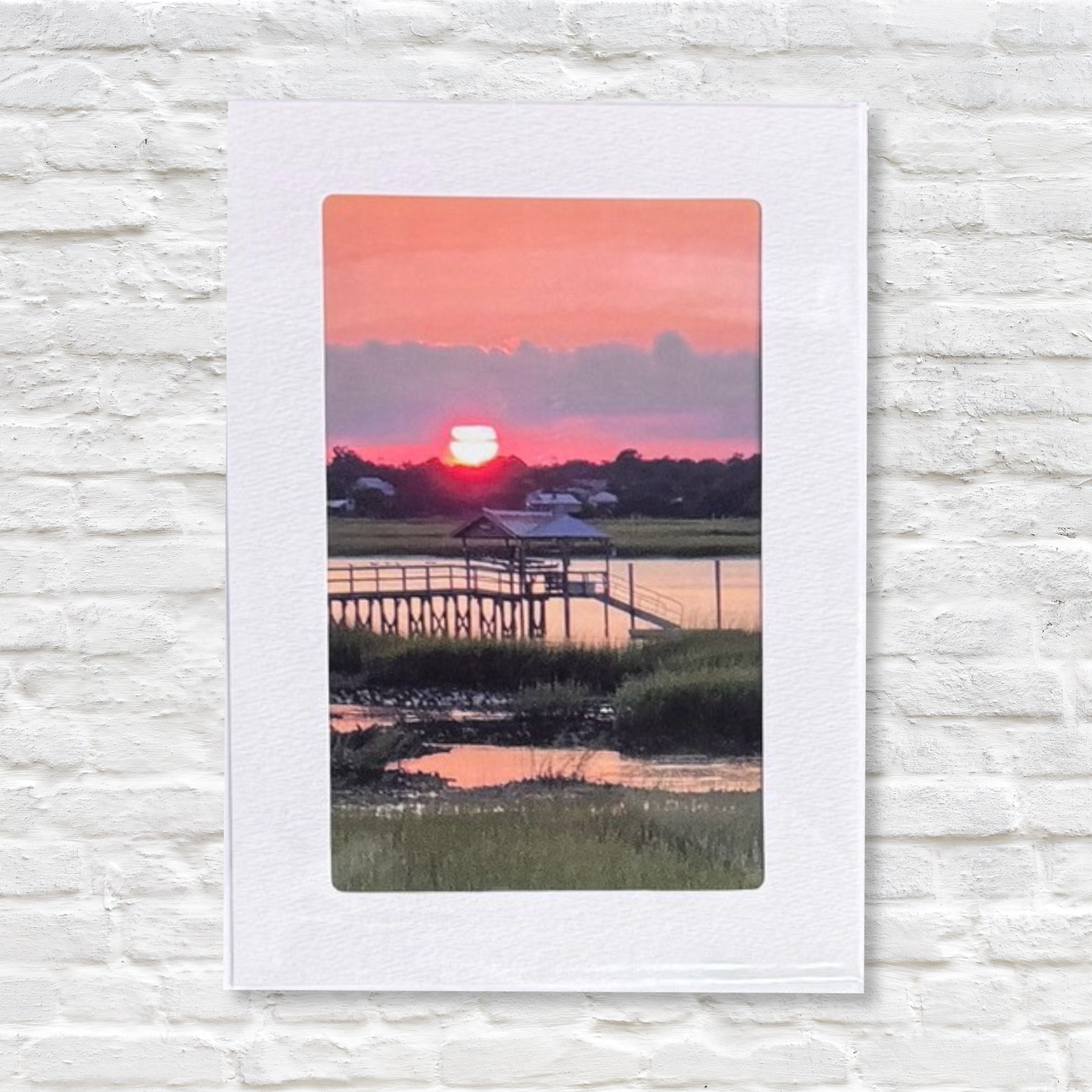 Gray Man Gallery_Marsh Sunset notecards