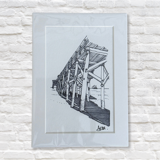 Gray Man Gallery_beach sketch print