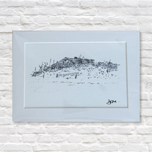 Gray Man Gallery_beach sketch print