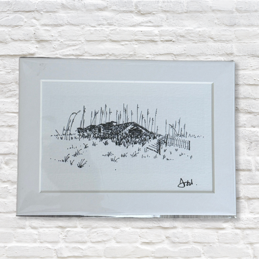 Gray Man Gallery_beach sketch print
