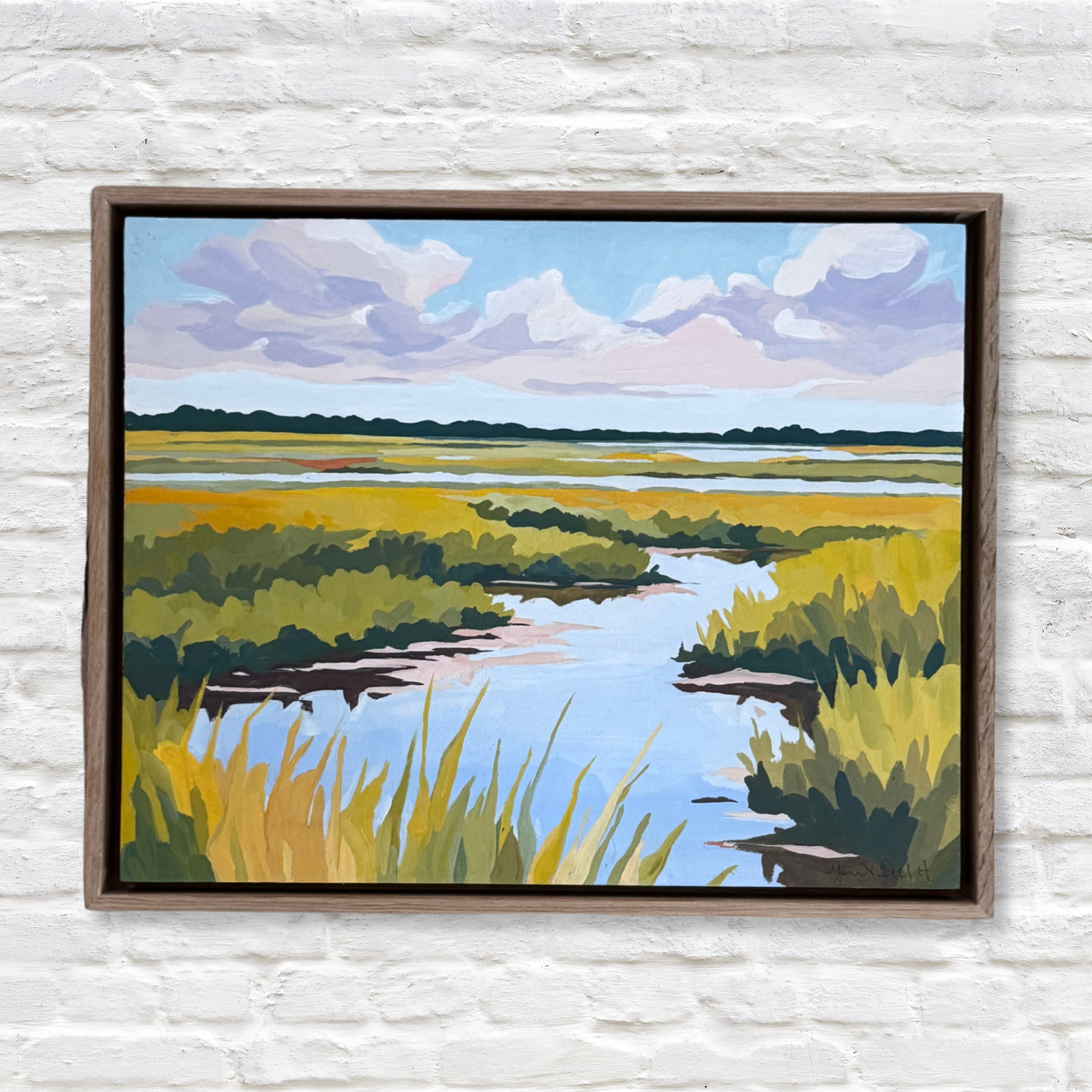Gray man gallery_Marsh acryl gouache