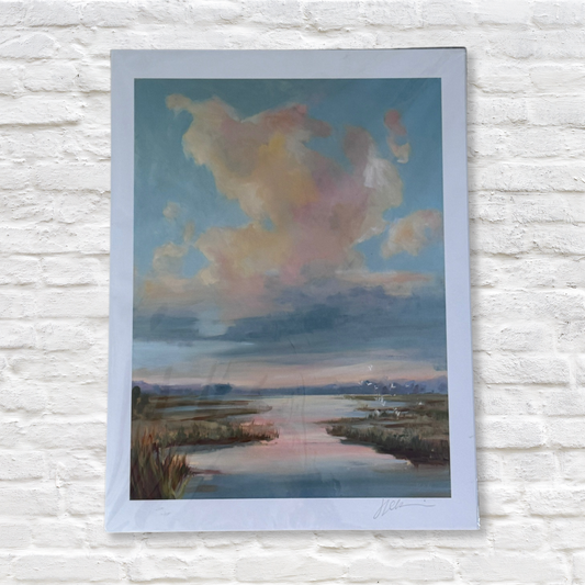 gray man gallery_evening cloud print