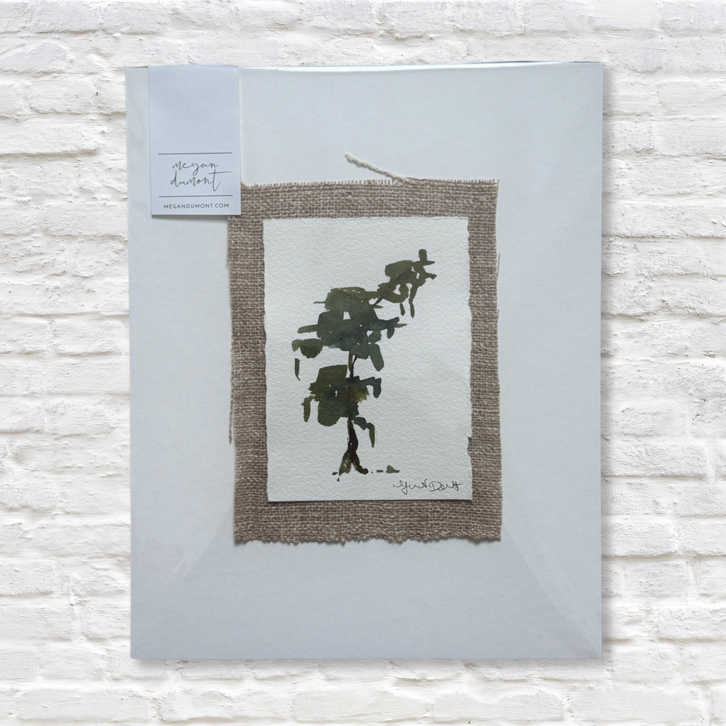 Gray Man Gallery_Oaks on burlap