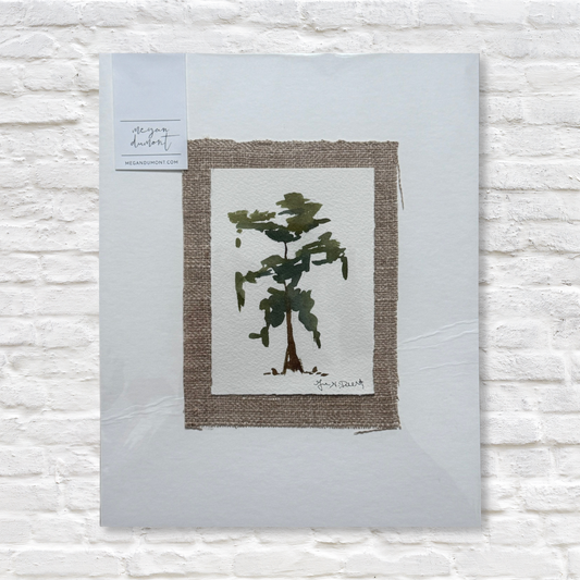 Gray Man Gallery_Oaks IV on burlap