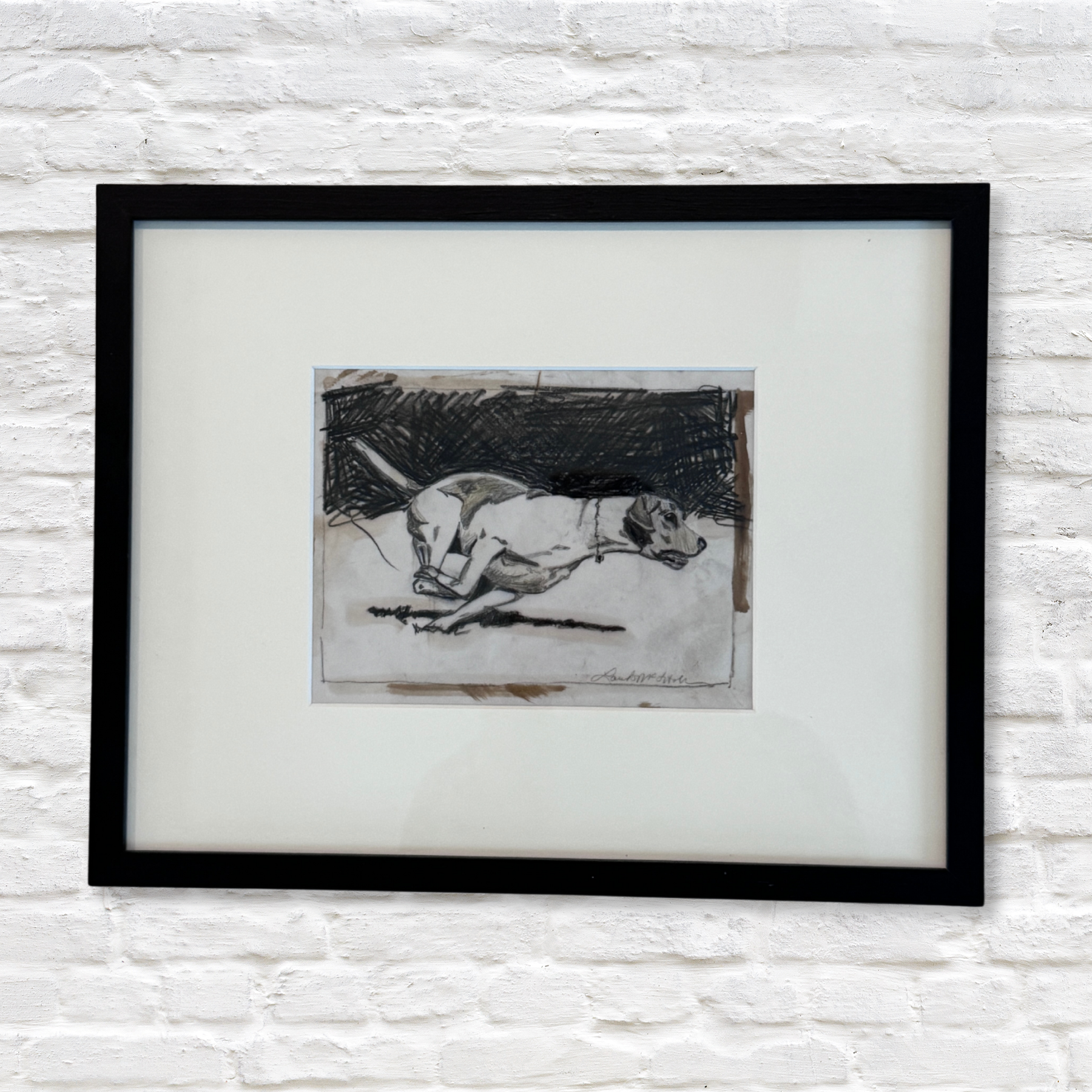 Gray Man Gallery_The Hound_monoprint