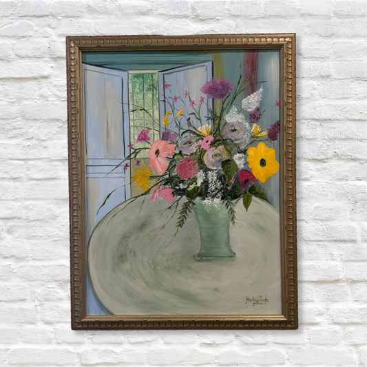 Gray Man Gallery_flower oil painting