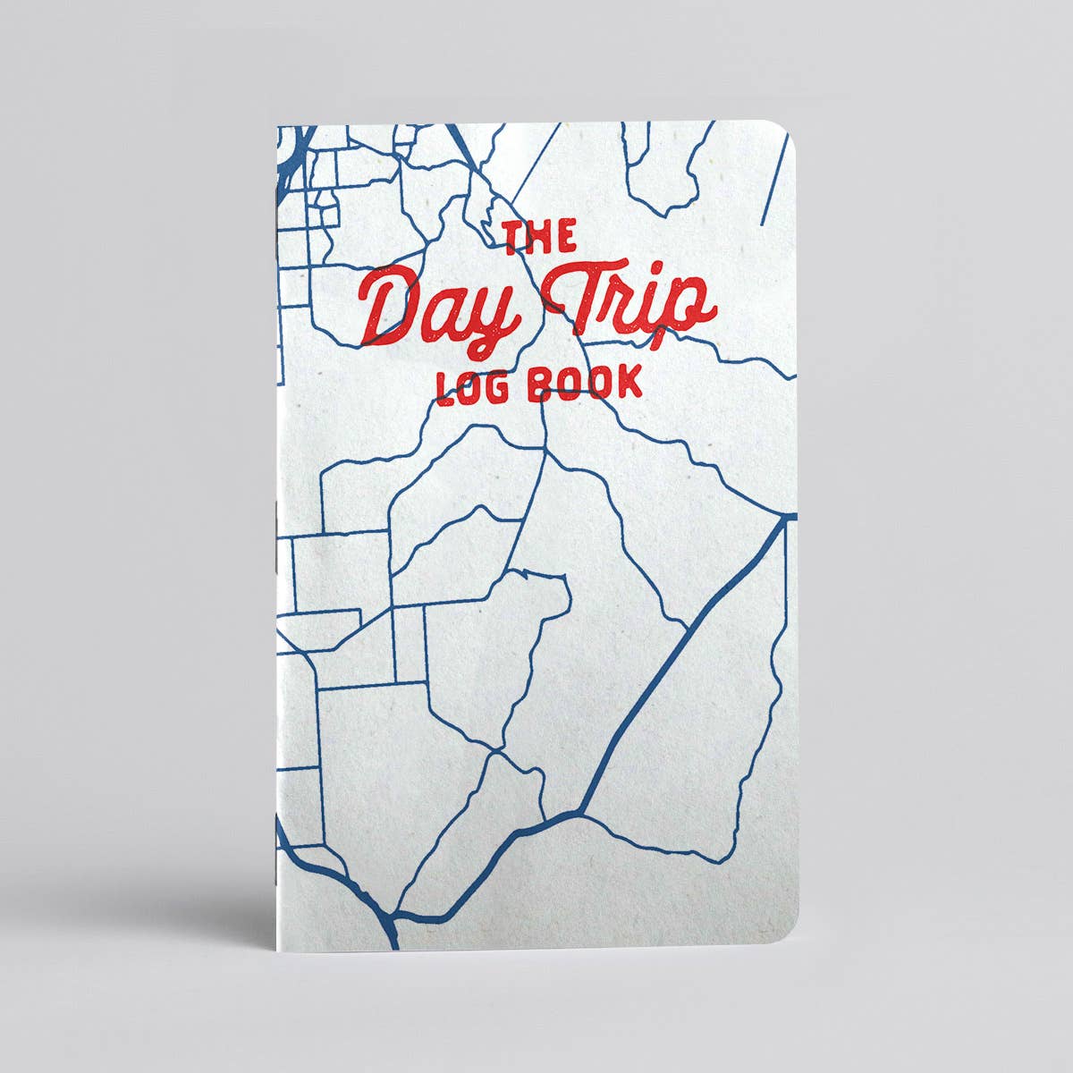 Daytrip Log Book travel journal designed for documenting scenic drives, weekend adventures, sightseeing excursions, local discoveries, and memorable travel experiences. Available at Gray Man Gallery in Pawleys Island, South Carolina.